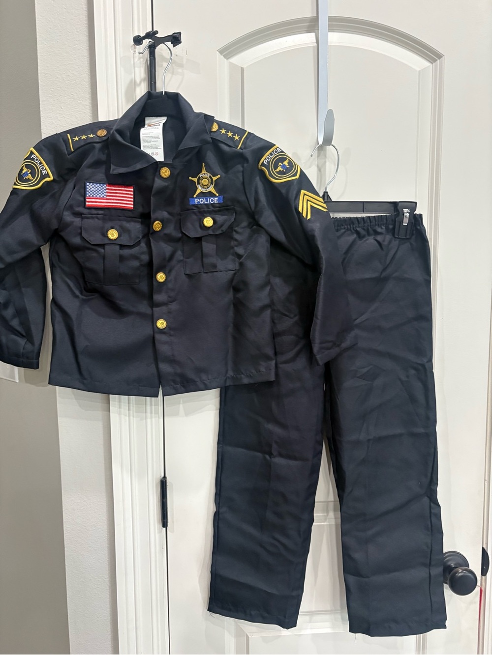 Spooktacular Creations Police costume Youth Small 5-7 With accessories GUC